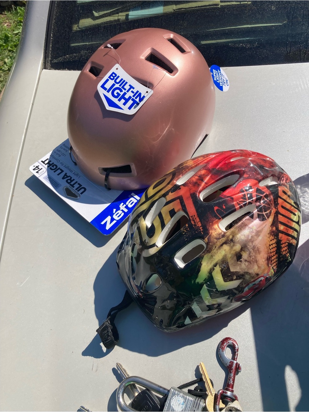 New Adult Rose Light Up Helmet